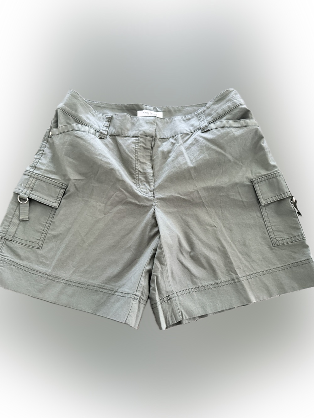 White House Black Market Olive Cargo Shorts S8